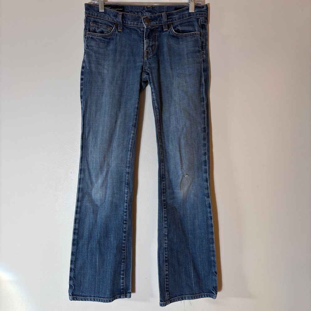 Citizens of Humanity‎ Kelly Bootcut Stretch Jeans Low Waist Blue Size 28